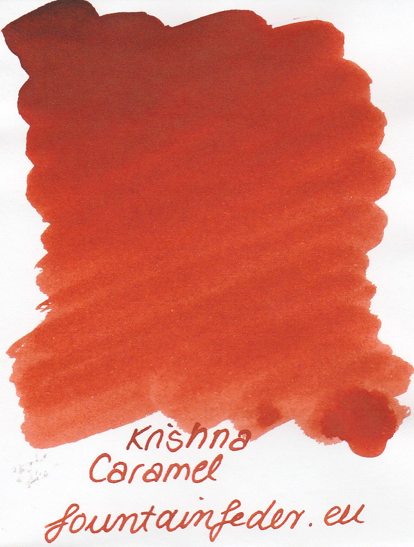 Krishna SR Caramel Ink Sample 2ml   