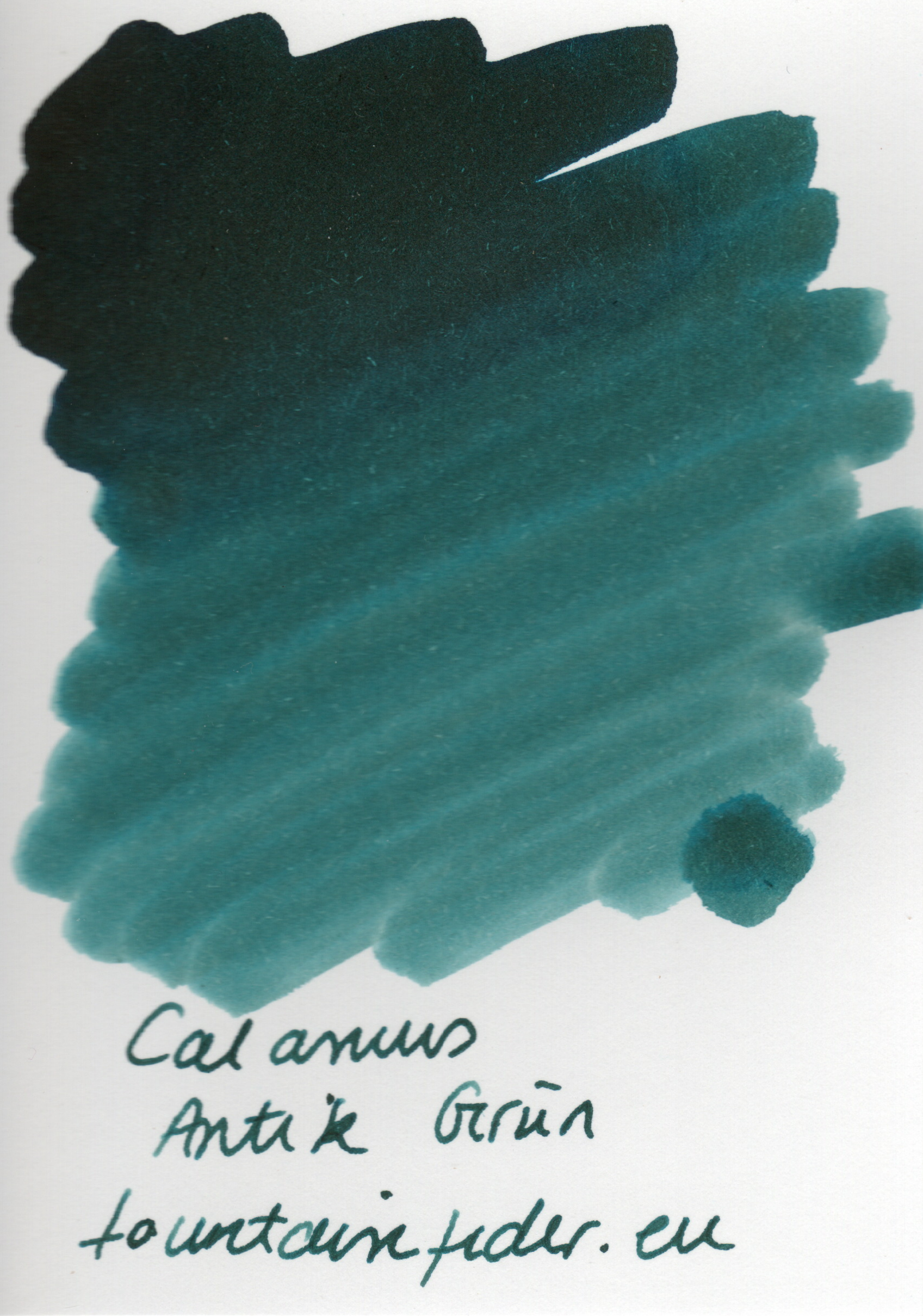 Calamus Antik Grün Ink Sample 2ml