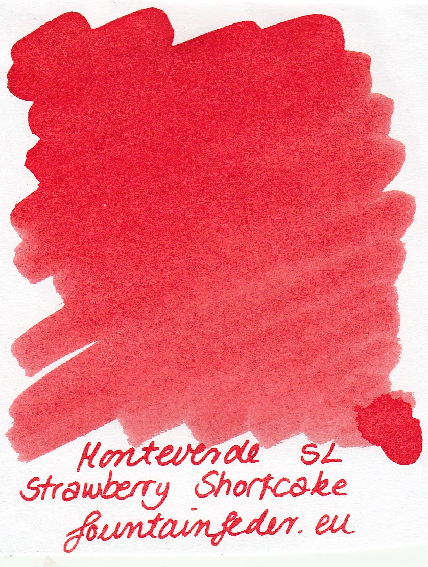 Monteverde Sweet LIfe - Strawberry Shortcake Ink Sample 2ml   