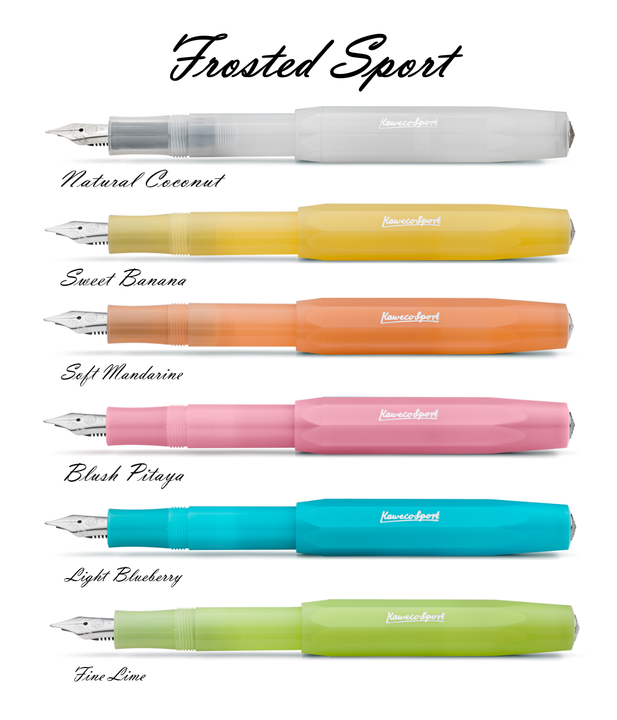 Kaweco Frosted Sport Fine Lime