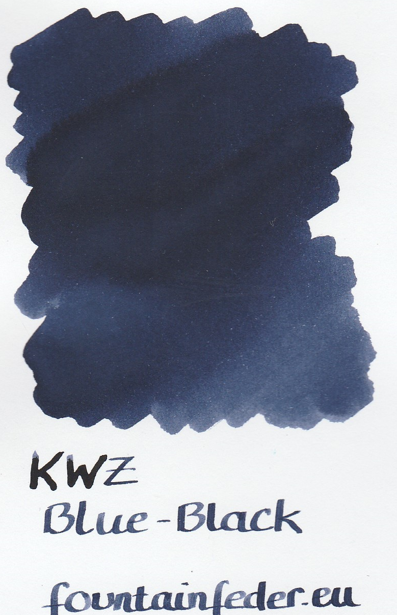 KWZ Blue Black Ink Sample 2ml 