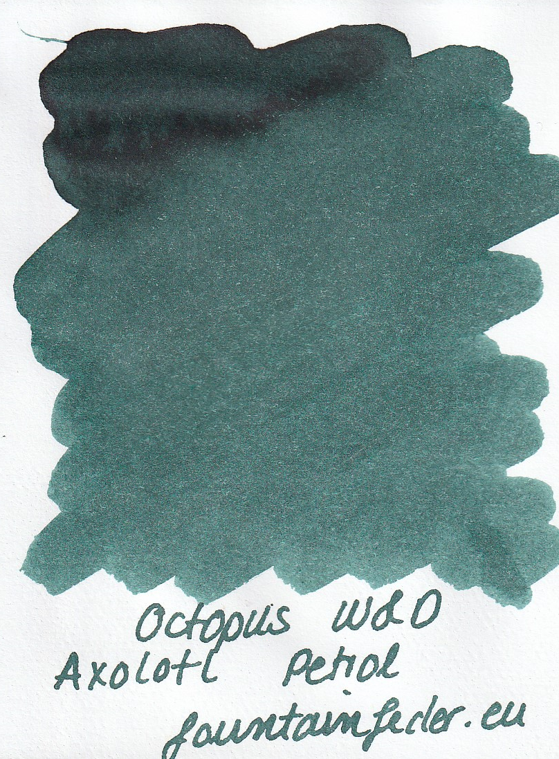 Octopus Ink Sample Octopus Fluids Write & Draw - Axolotl Petrol Ink Sample 2ml | SW13080