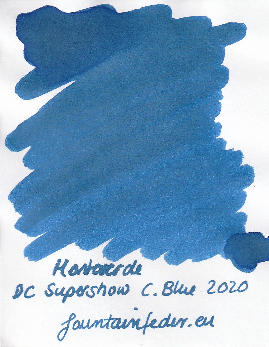 Monteverde DC Supershow Classic Blue 2020 Ink Sample 2ml