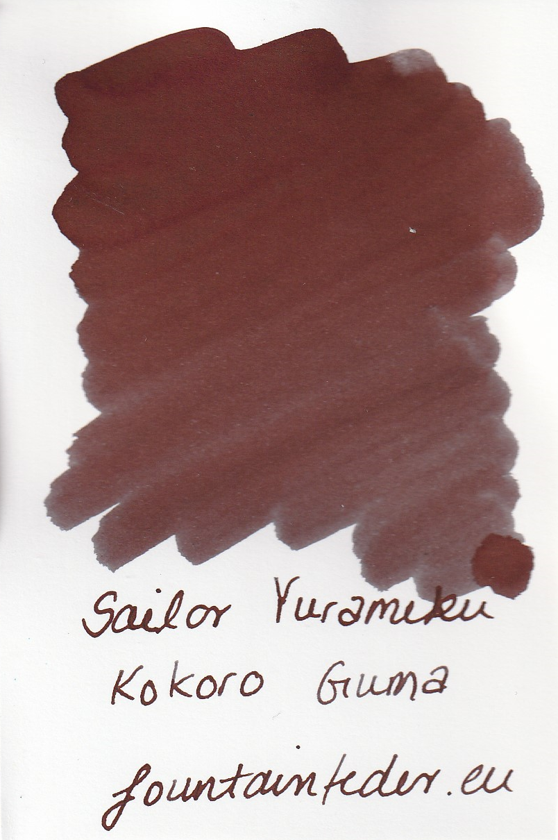 Sailor Yurameku Kokoroguma Ink Sample 2ml