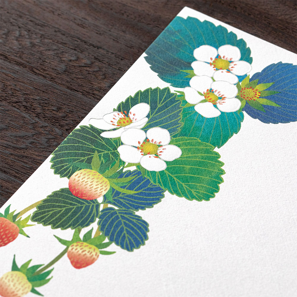 Midori Seasonal Stationery - Strawberry