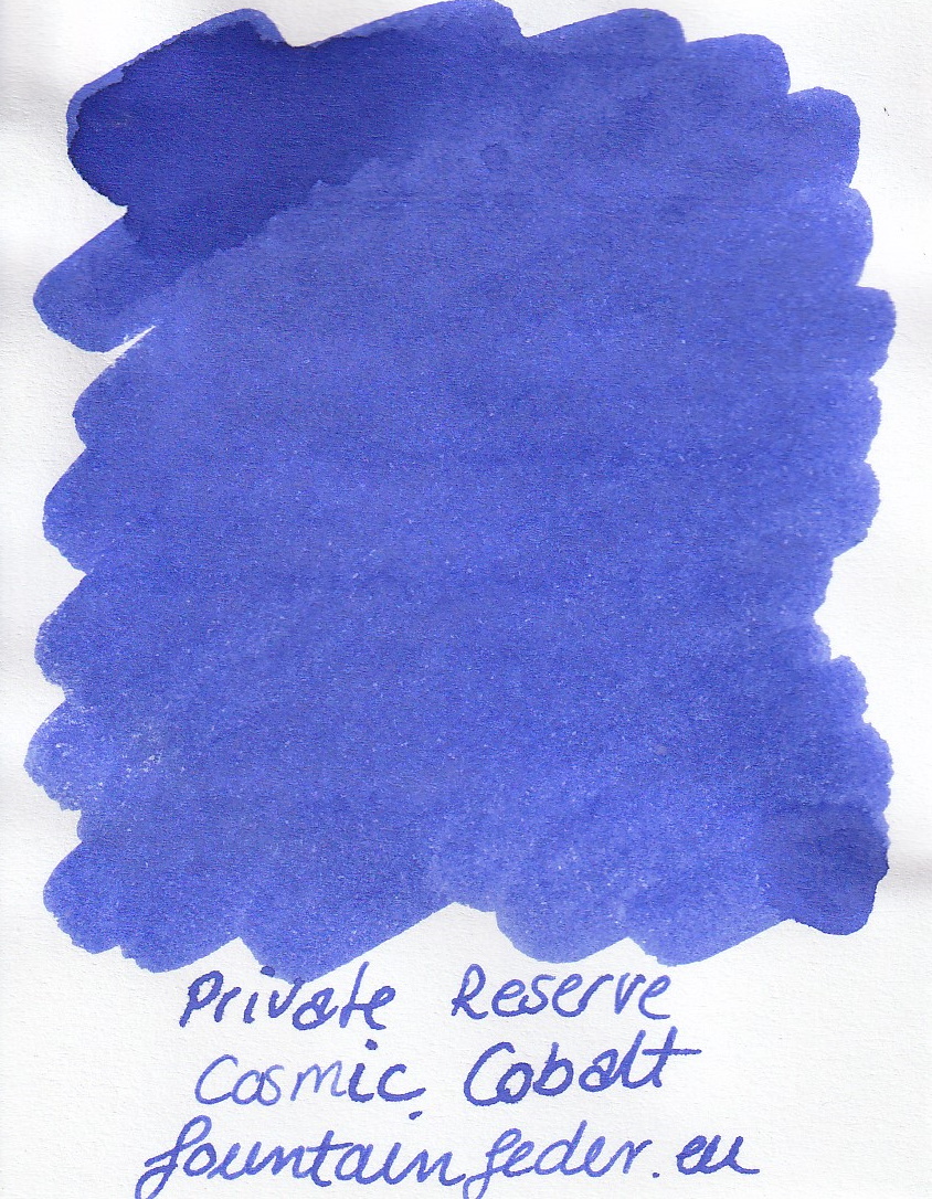 Private Reserve - Cosmic Cobalt Ink Sample 2ml