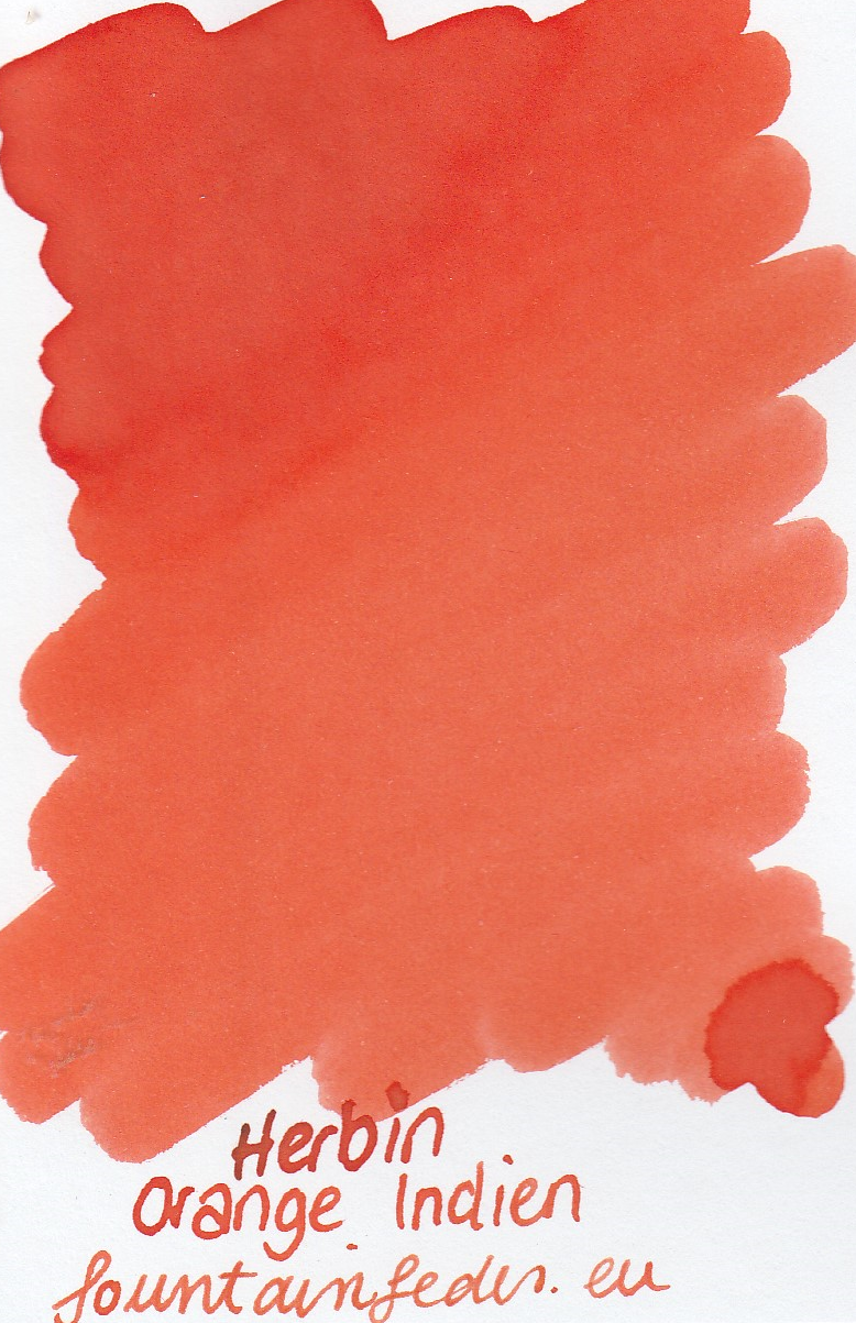 Herbin Ink Cartriges Orange Indien , 6 per tin