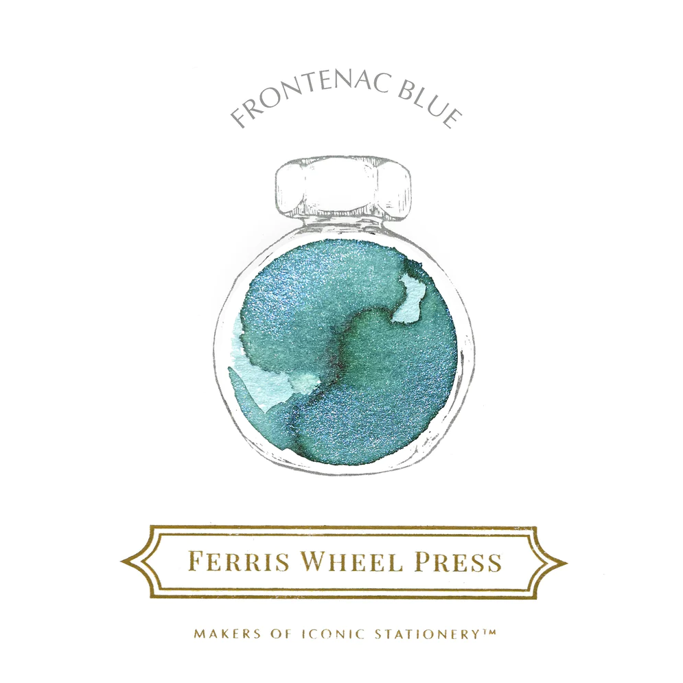 Ferris Wheel Press - Frontenac Blue Ink Sample 2ml