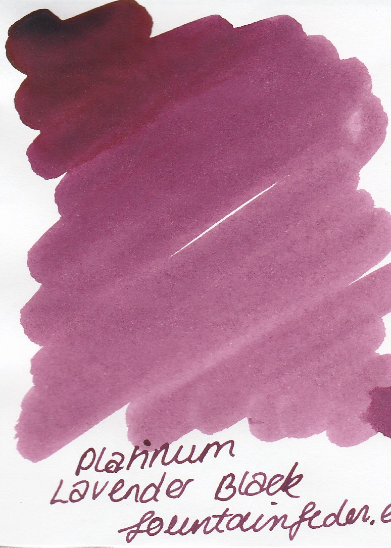 Platinum Lavender Black Ink Sample 2ml  