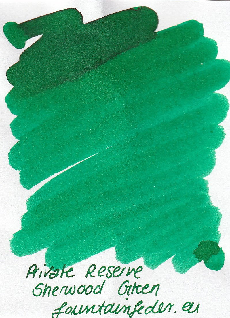 Private Reserve - Sherwood Green Ink Sample 2ml 
