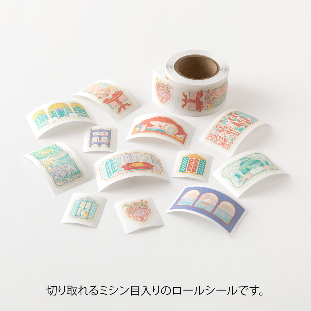 Midori Yuru Log Vol.3 Roll Sticker Window Views