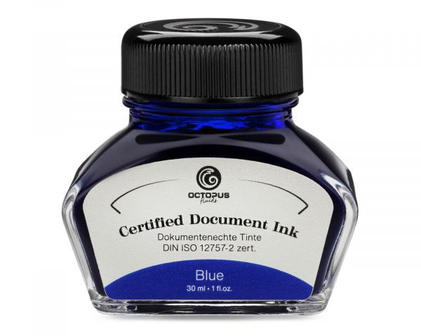 Octopus Document Ink - Blue 30ml 