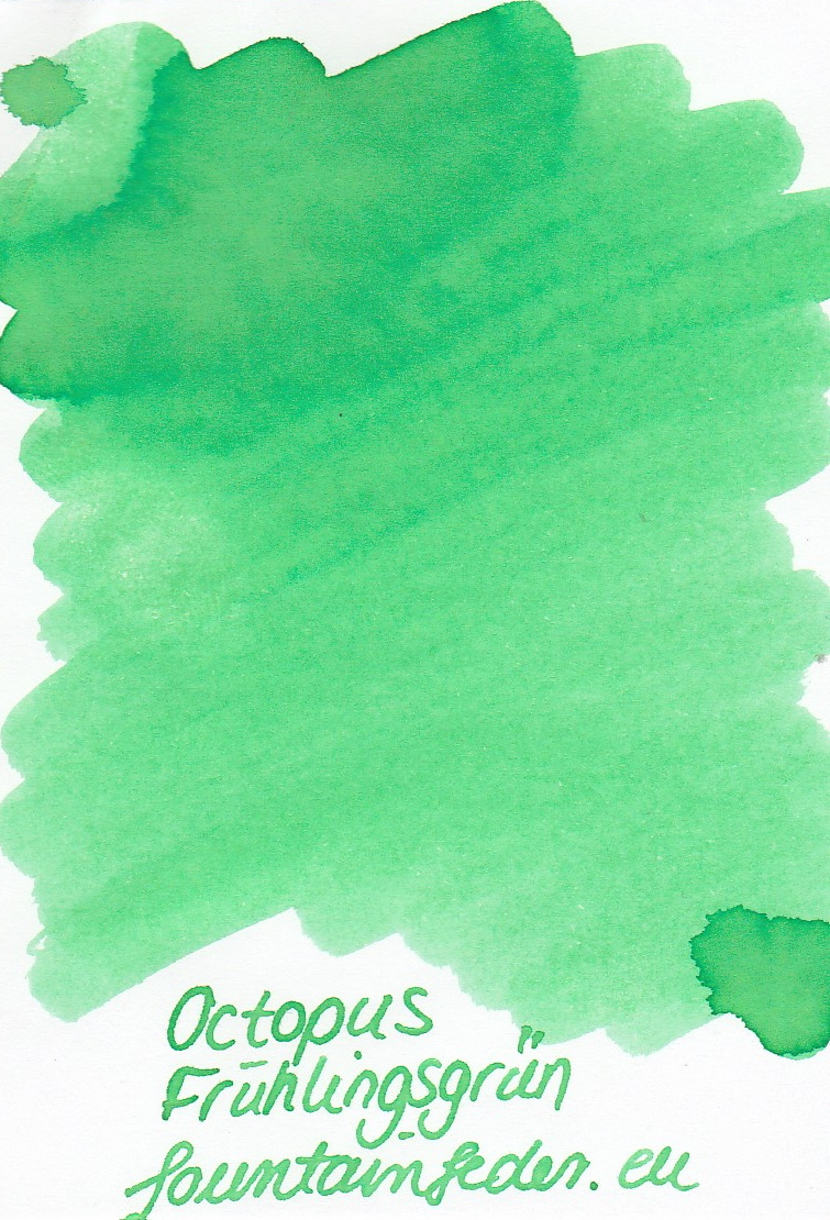 Octopus Fluids Frühlingsgrün Ink Sample 2ml