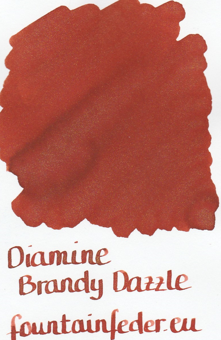 Diamine Shimmer Brandy Dazzle 50ml