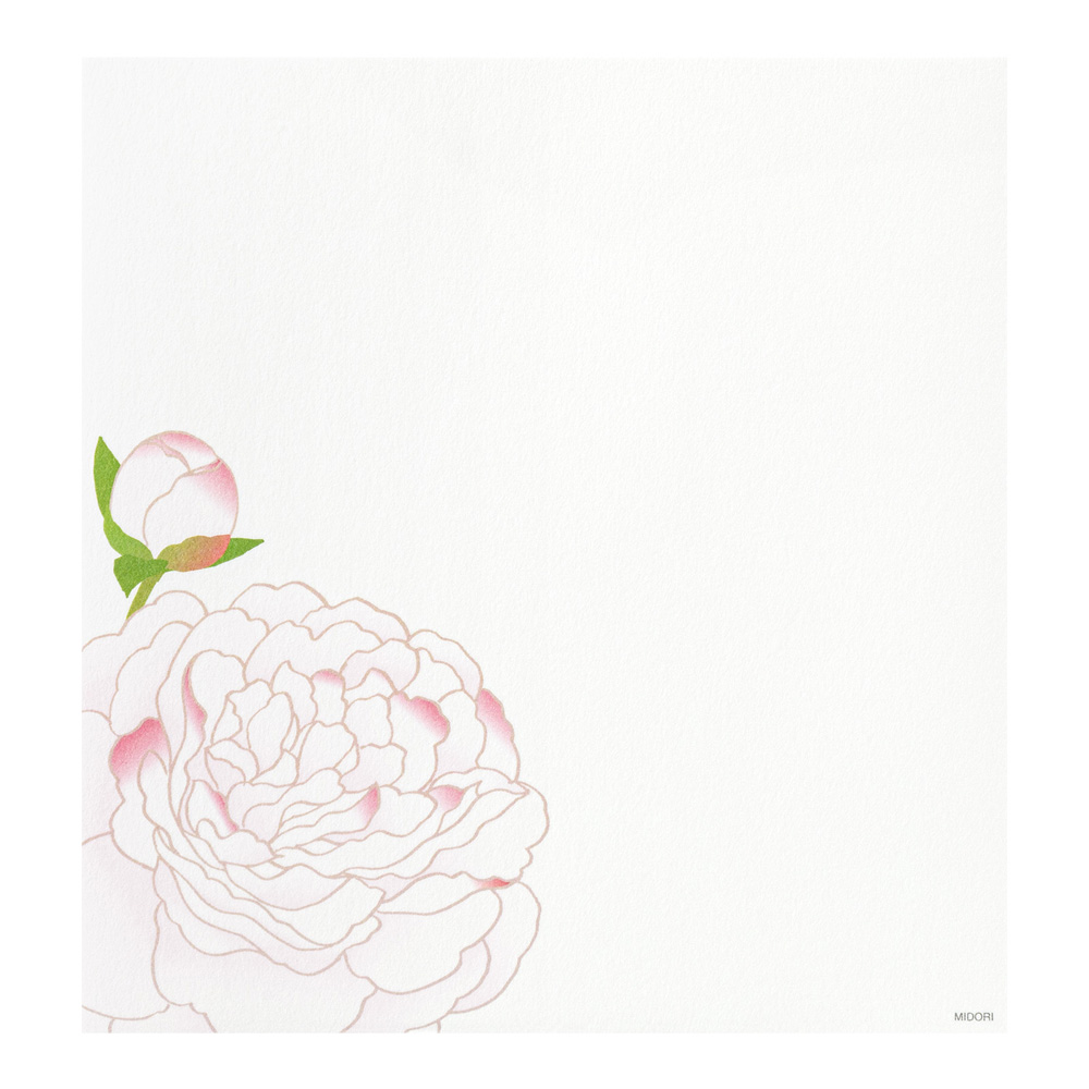 Midori Seasonal Stationery - Summer Flowers
