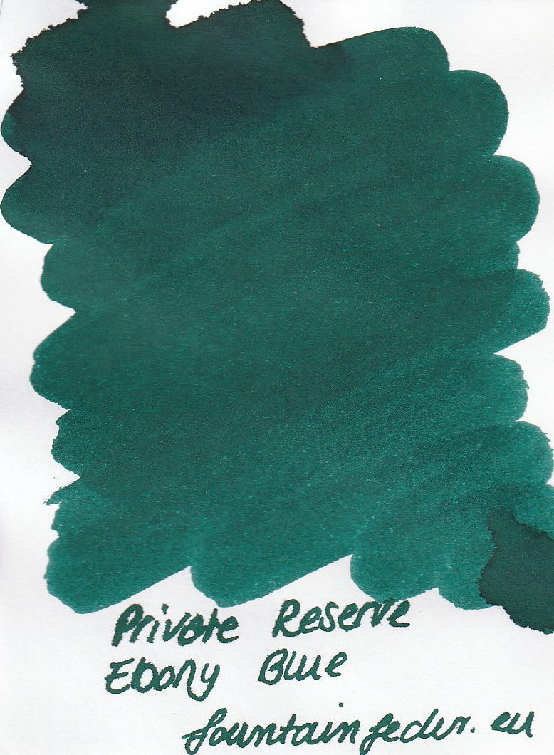 Private Reserve - Ebony Blue Ink Sample 2ml