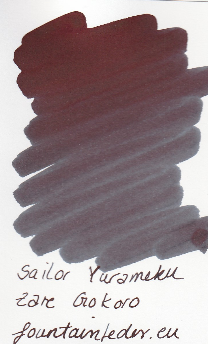 Sailor Yurameku Zaregokoro Ink Sample 2ml 