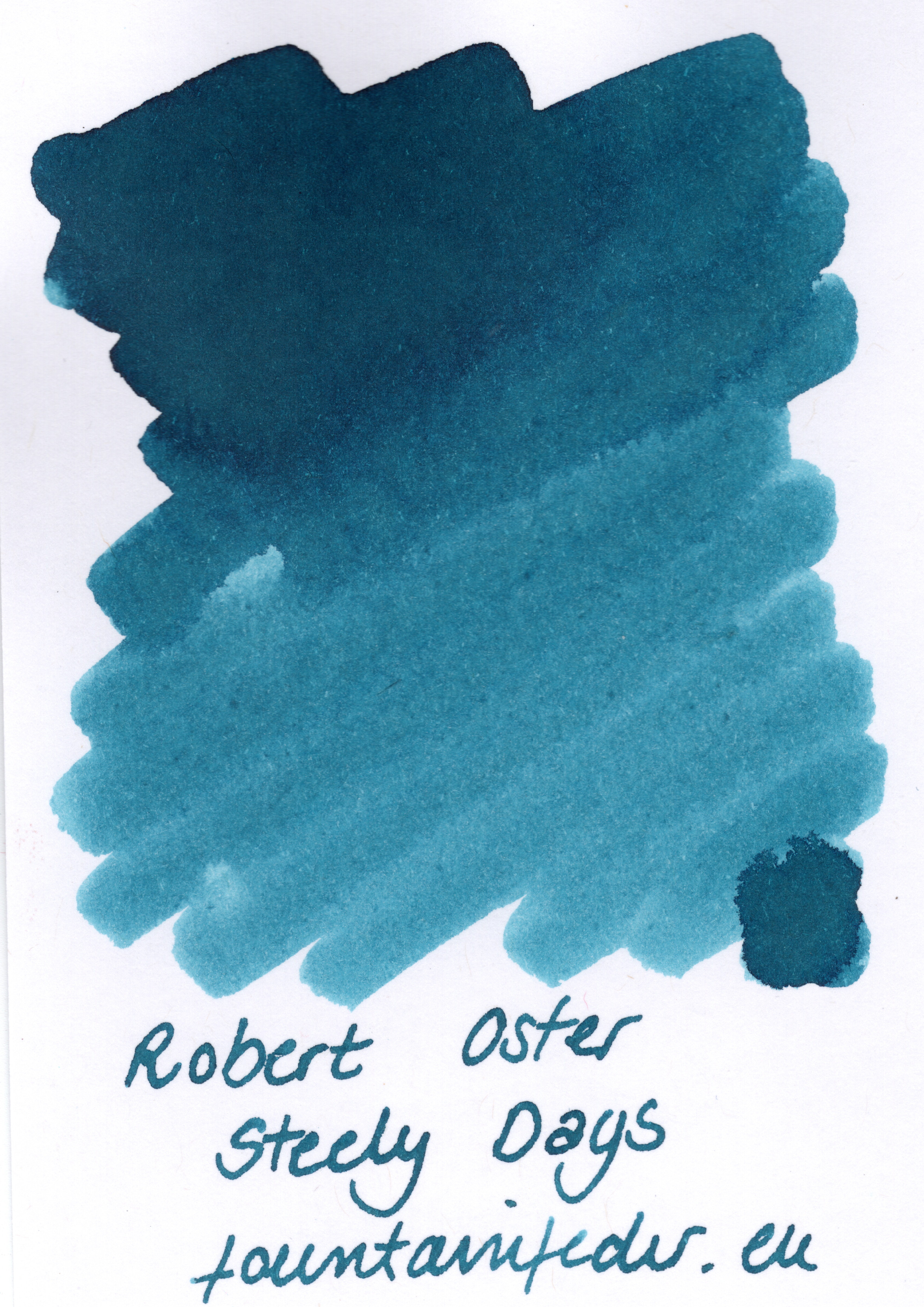 Robert Oster - Steely Days Ink Sample 2ml