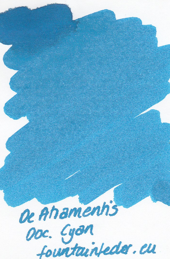 DeAtramentis Document Cyan- Ink Sample 2ml