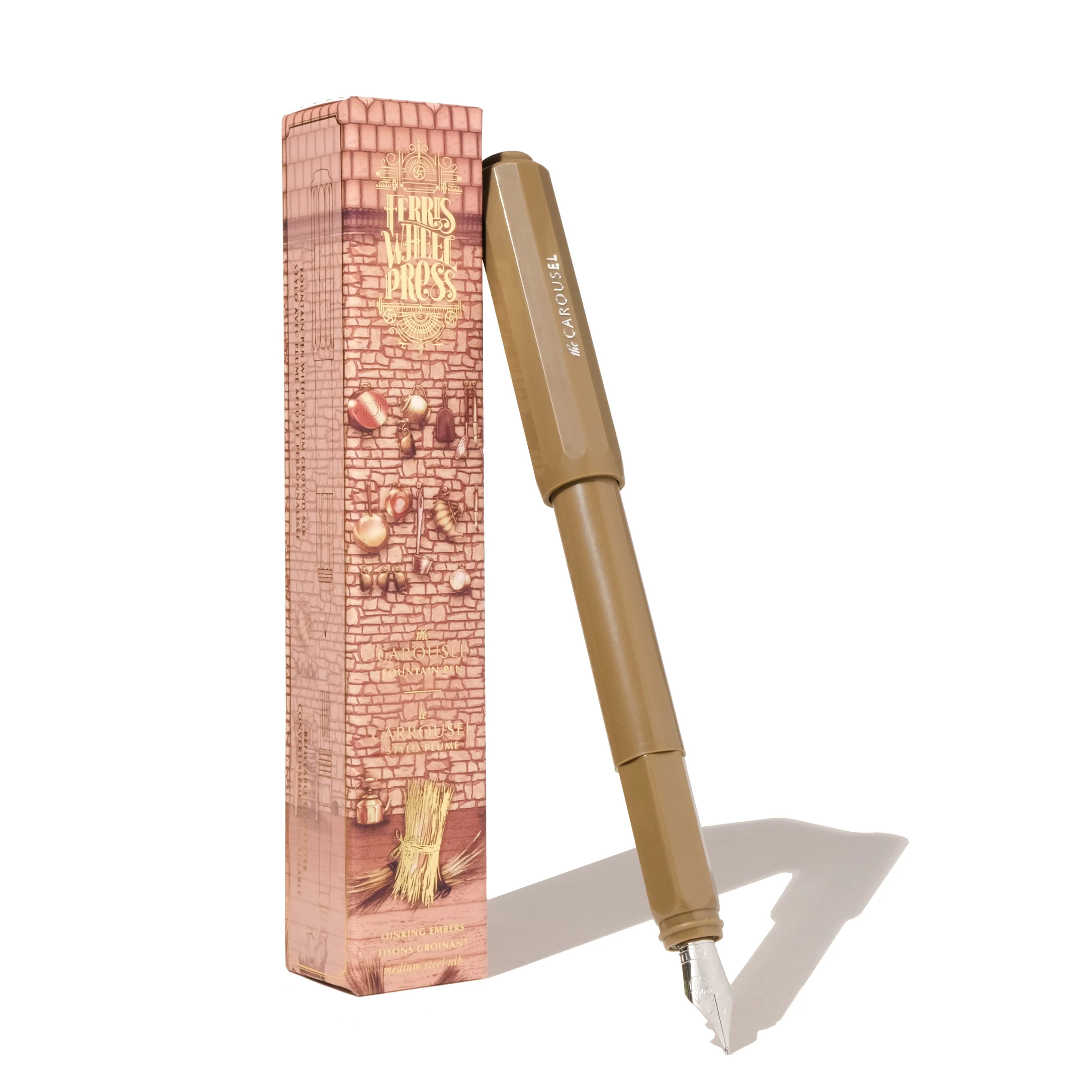 Ferris Wheel Press - The Carousel Fountain Pen - Oinking Embers