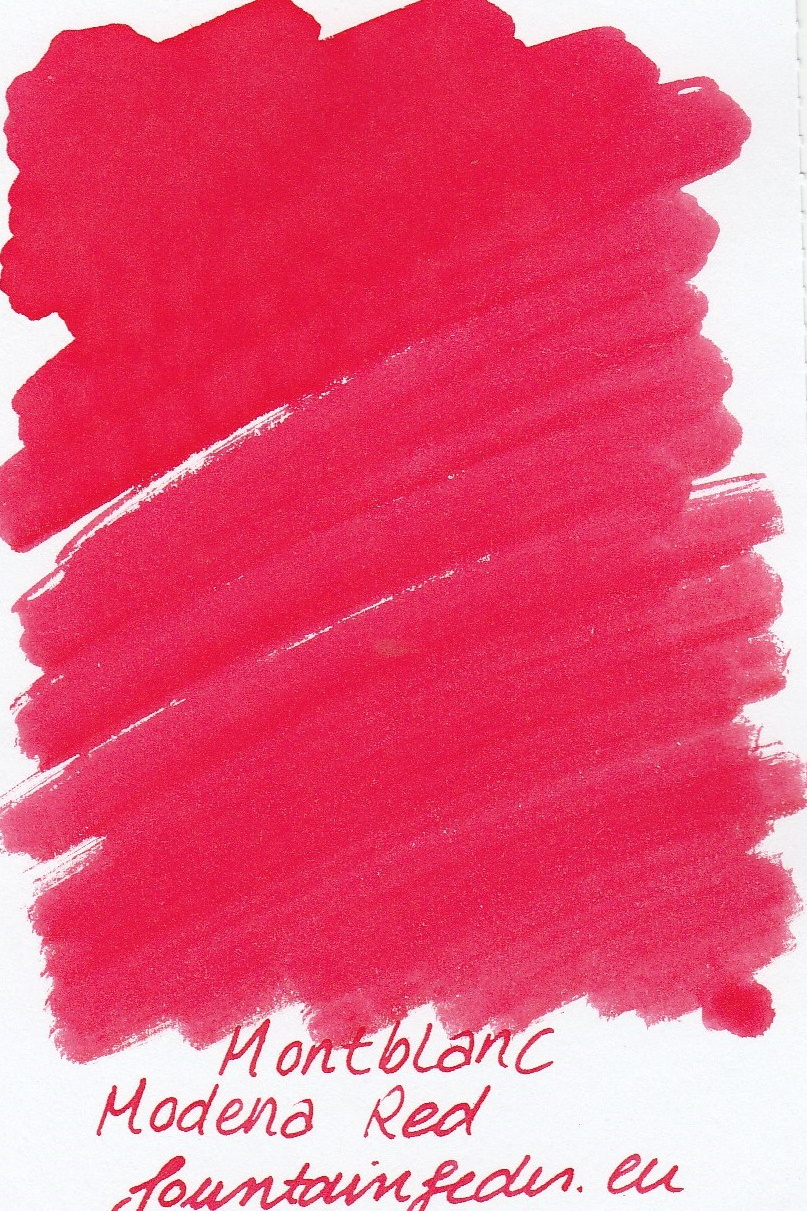 Montblanc Modena Red Ink Sample 2ml