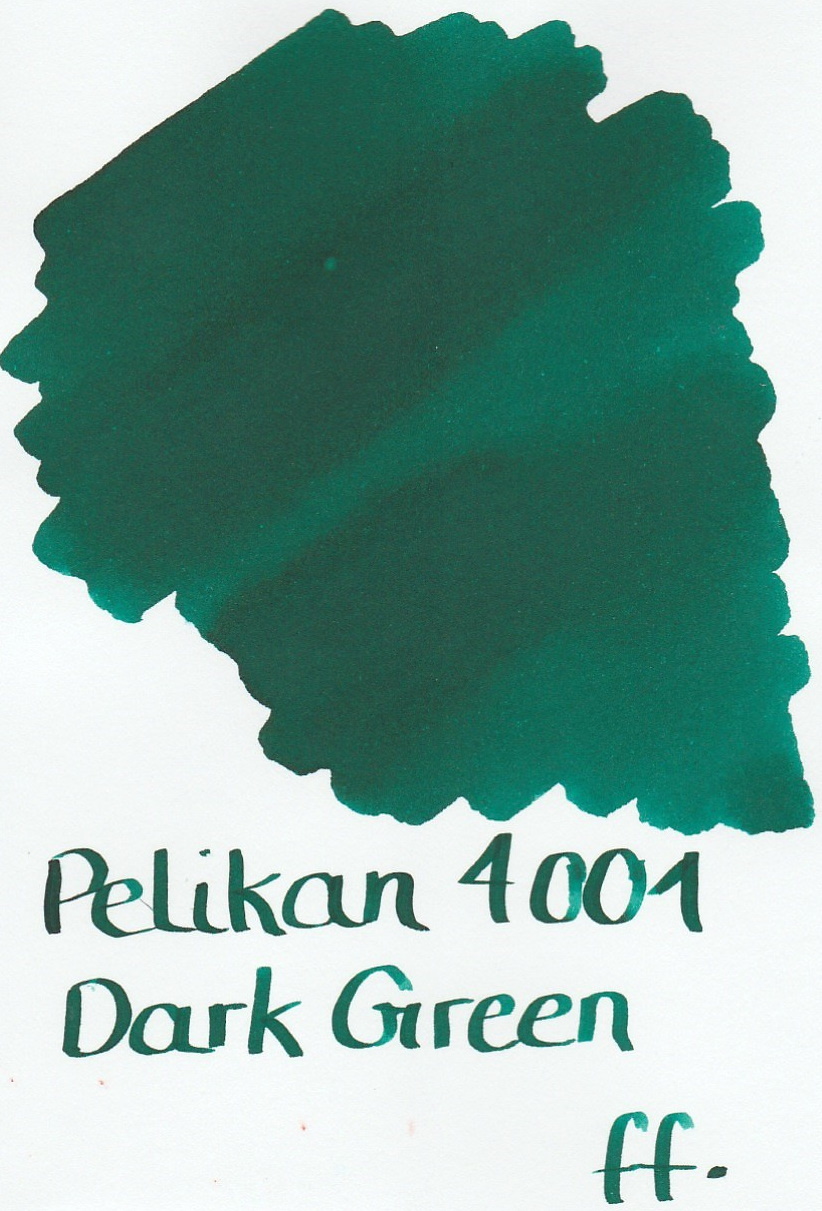 Pelikan 4001 Dark Green Ink Sample 2ml