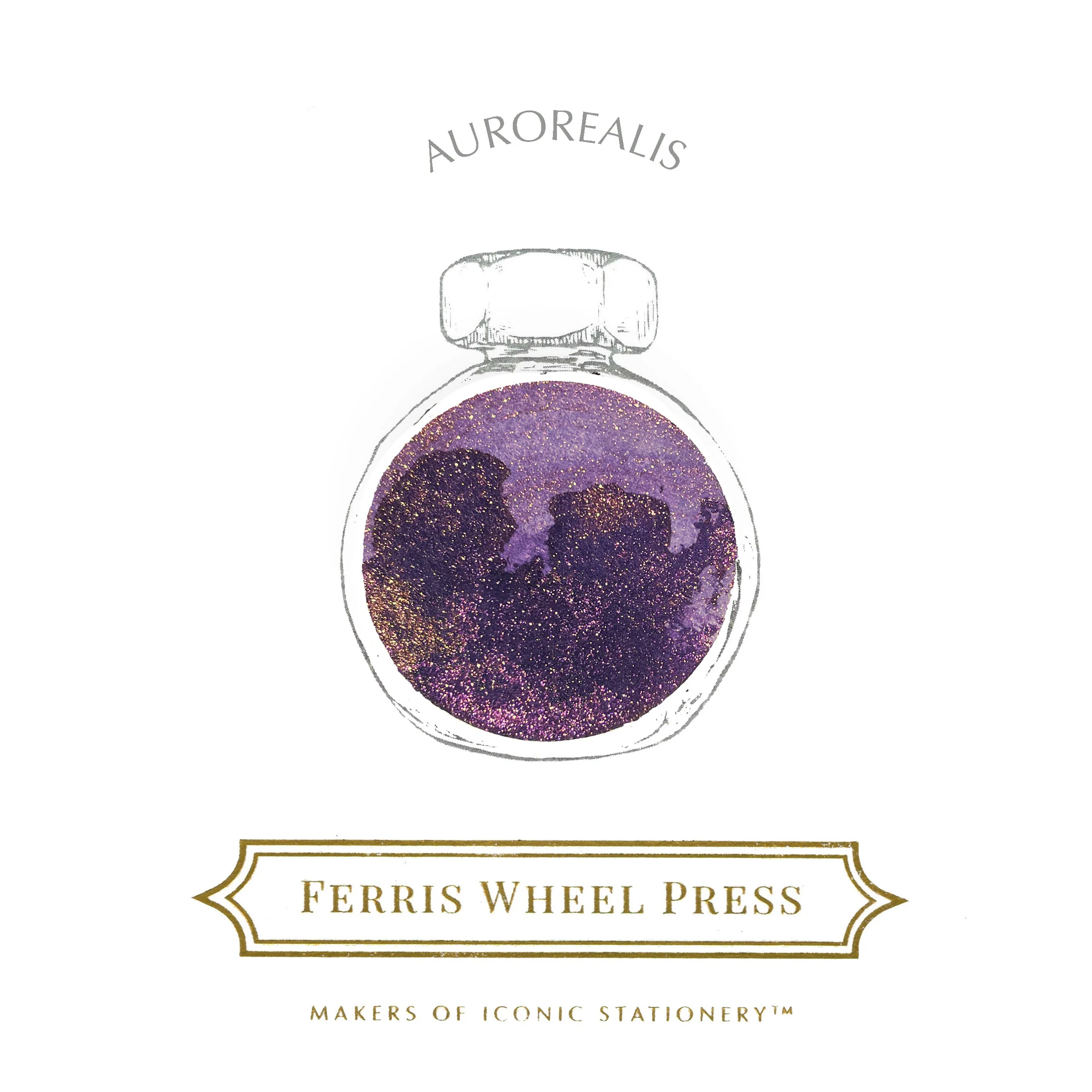 Ferris Wheel Press - Aurorealis Ink Sample 2ml 