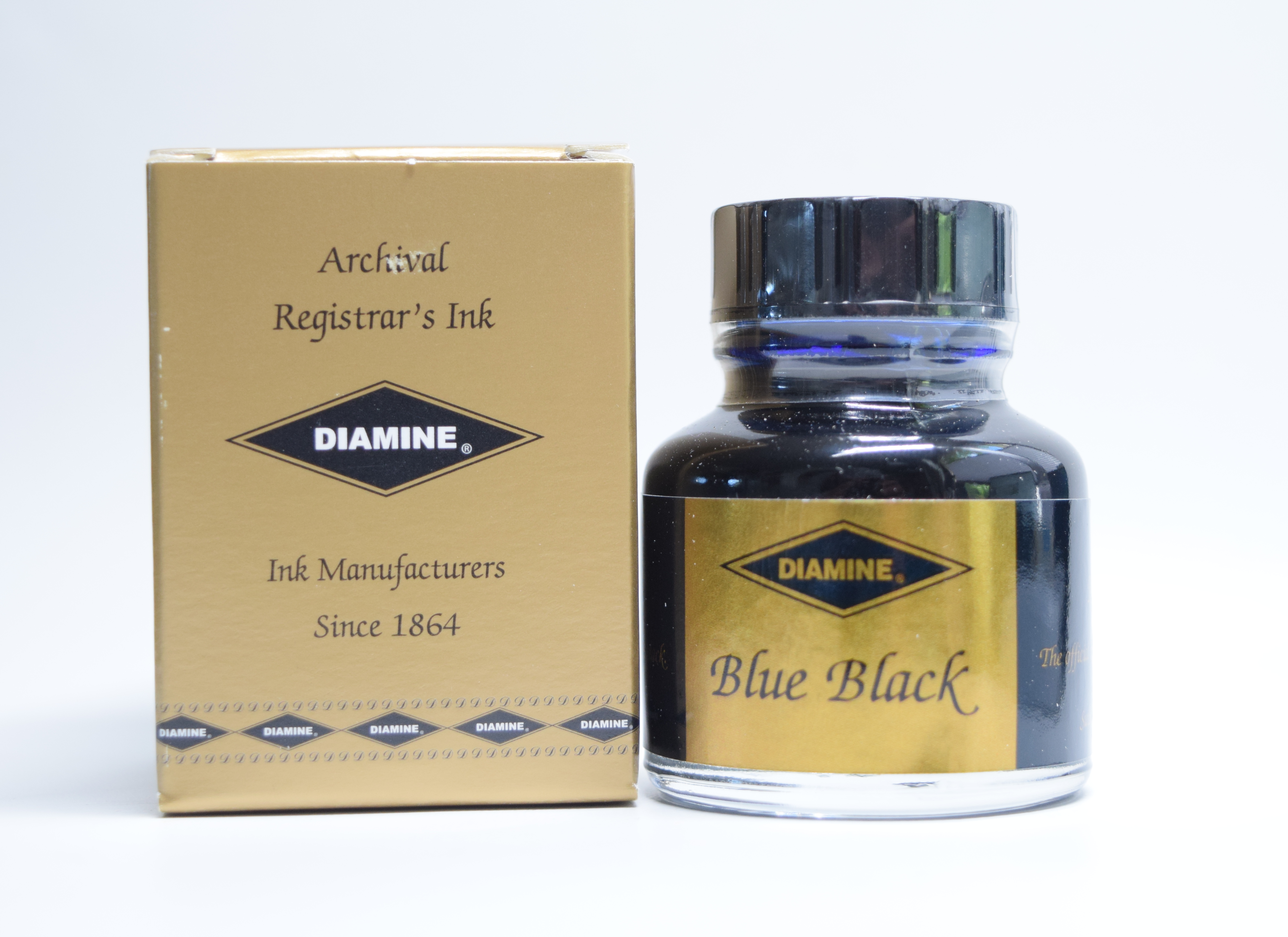Diamine Registrar`s Blue-Black Ink 30ml