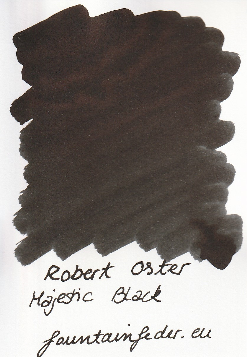 Robert Oster - Majestic Black Ink Sample 2ml