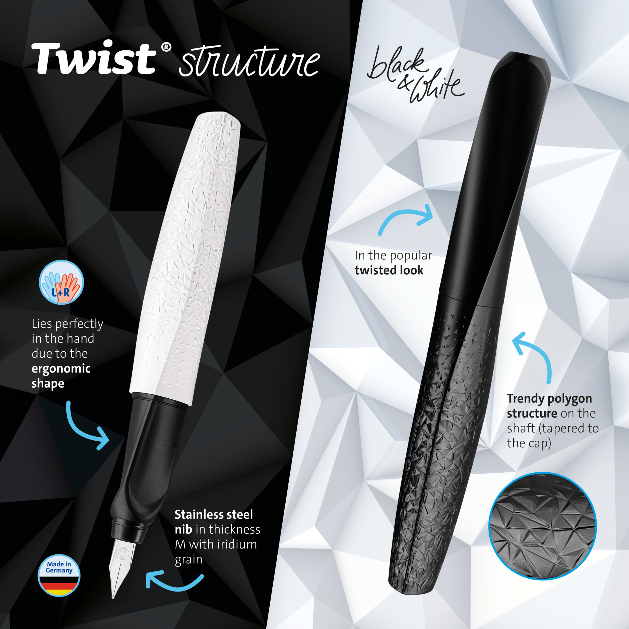 Pelikan Twist Black & White