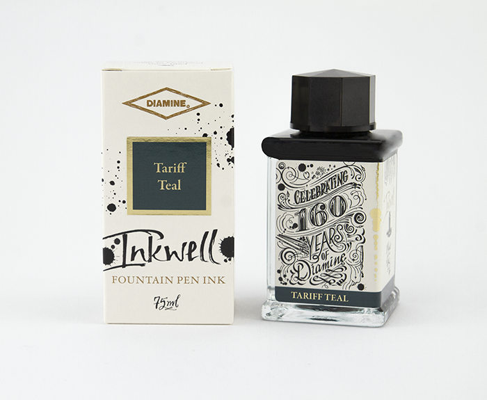 Diamine 160th Anniversary - Tariff Teal 75ml Diamine 160th Anniversary - Tariff Teal 75ml