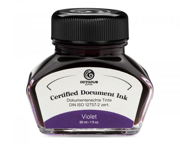 Printmaking Ink Violet Color Octopus Document Ink - Violet 30ml