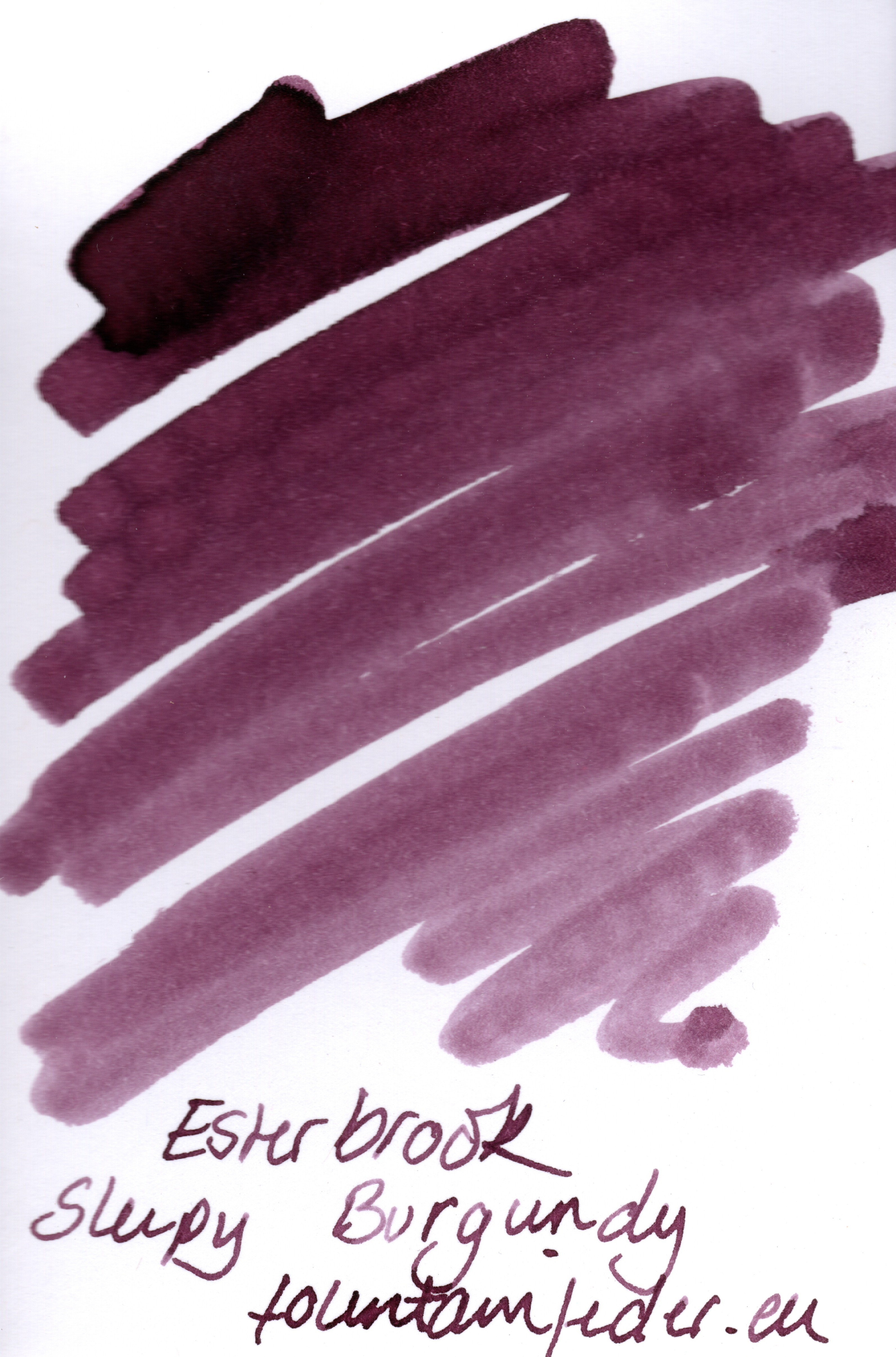 Esterbrook - Sleepy Burgundy Ink Sample 2ml