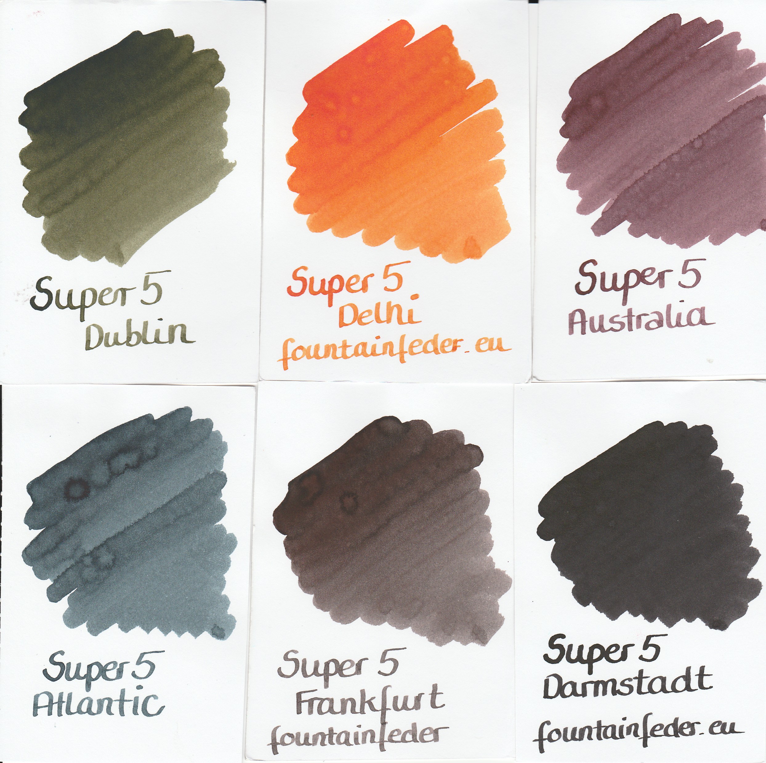 Super5 Darmstadt Ink Sample 2ml 
