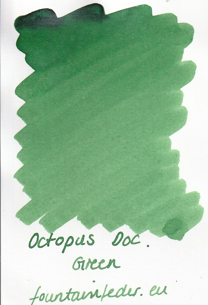 Octopus Ink Sample Octopus Document Green Ink Sample 2ml