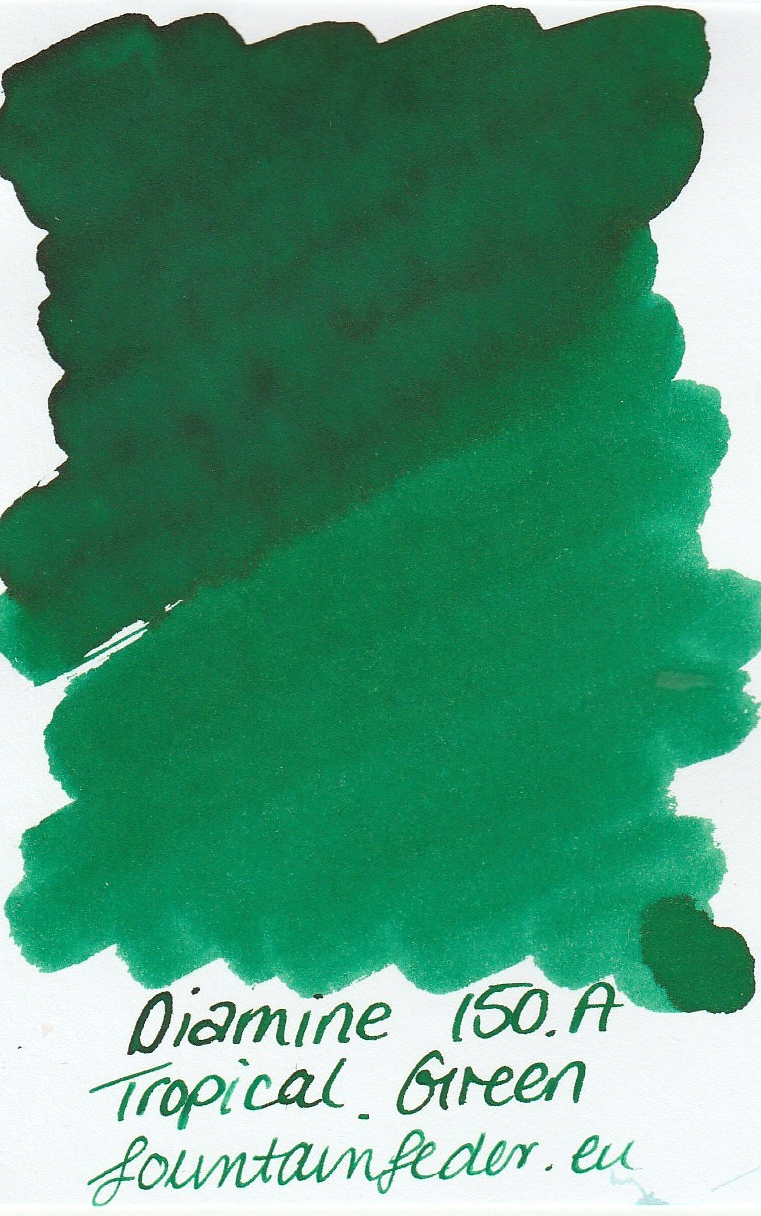Diamine Tropical Green Ink Sample 2ml