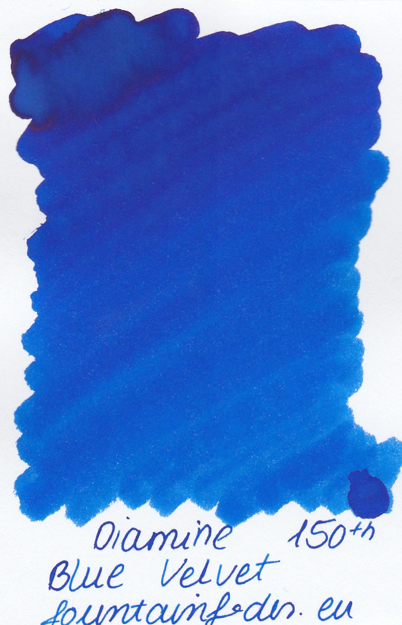Diamine Blue Velvet Ink Sample 2ml