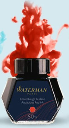 Waterman Audacious Red 50ml 