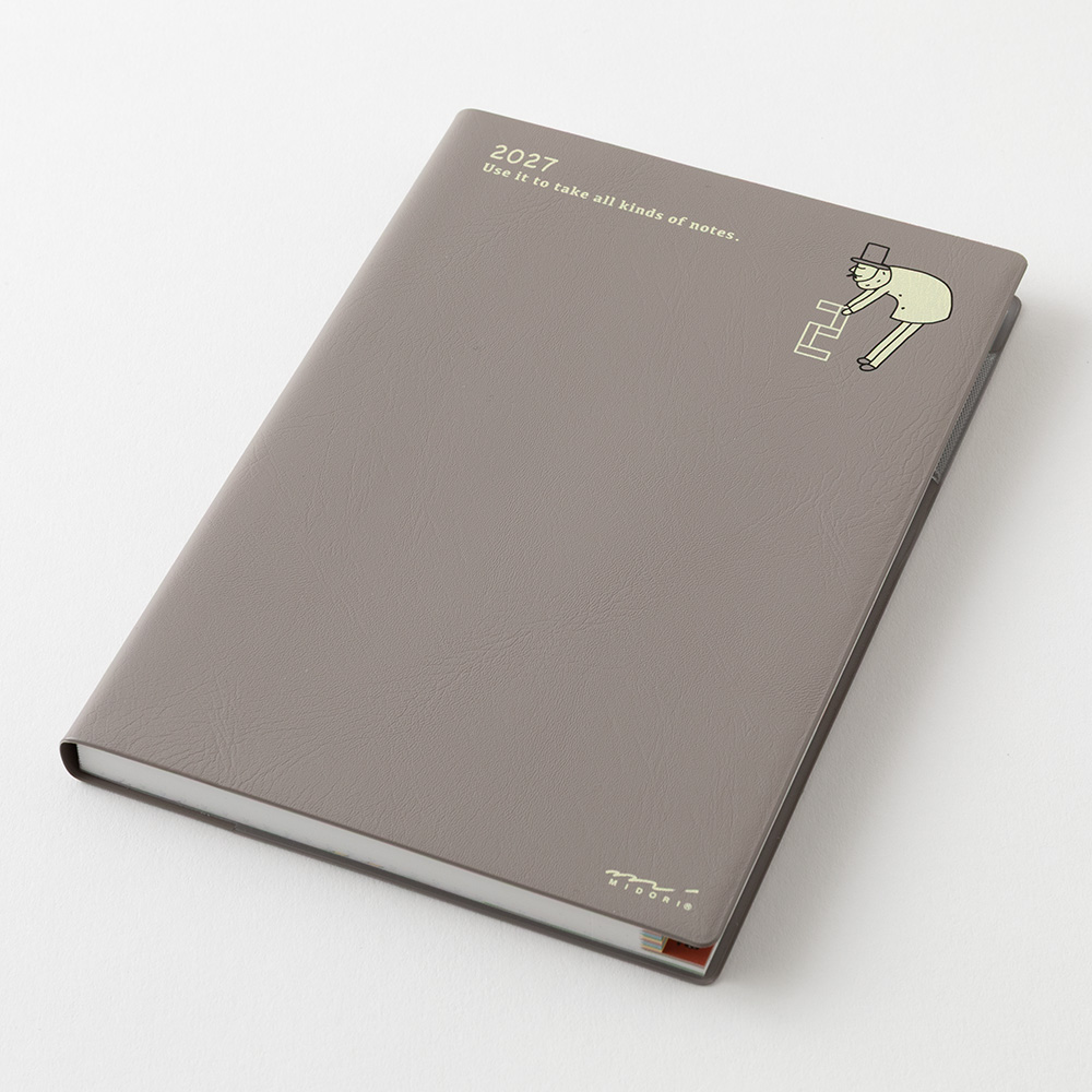 Midori Pocket Diary B6 Ojisan 2027