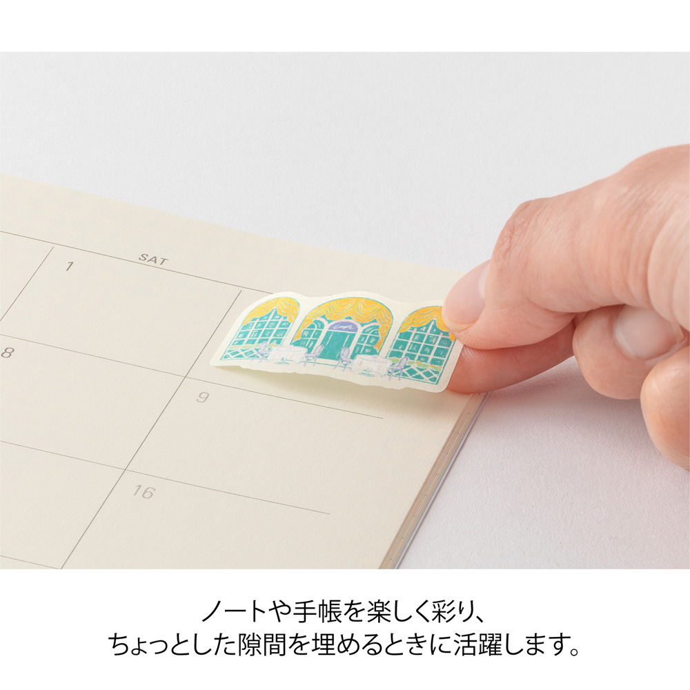 Midori Yuru Log Vol.3 Roll Sticker Window Views