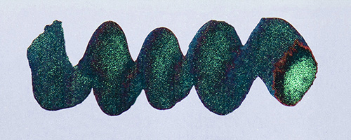 Diamine Inkvent Green Edition - Upon a Star Ink Sample 2ml