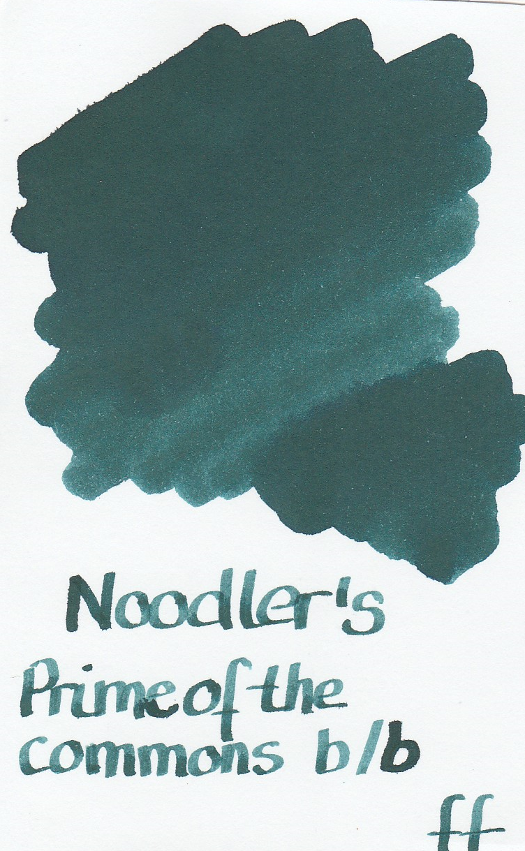 Noodler`s Prime of the commons blue-black Ink Sample 2ml