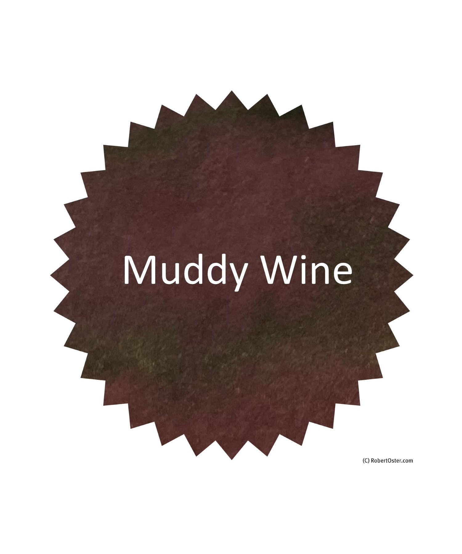 Robert Oster Mud Pack -Muddy Wine 50ml   Robert Oster Mud Pack -Muddy Wine 50ml