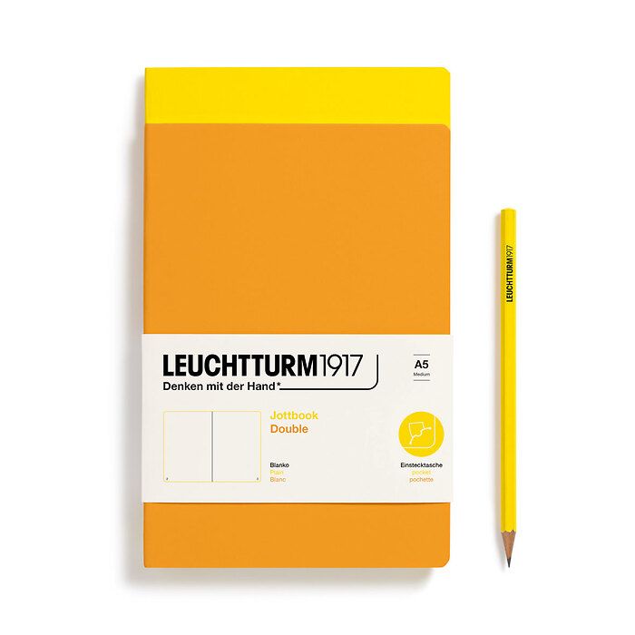 Leuchtturm1917 Jottbook A5 Doppelpack Blanco