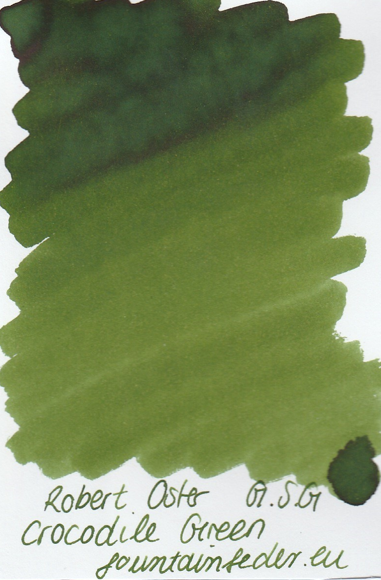 Robert Oster Get.Set.Go - Crocodile Green Ink Sample 2ml 