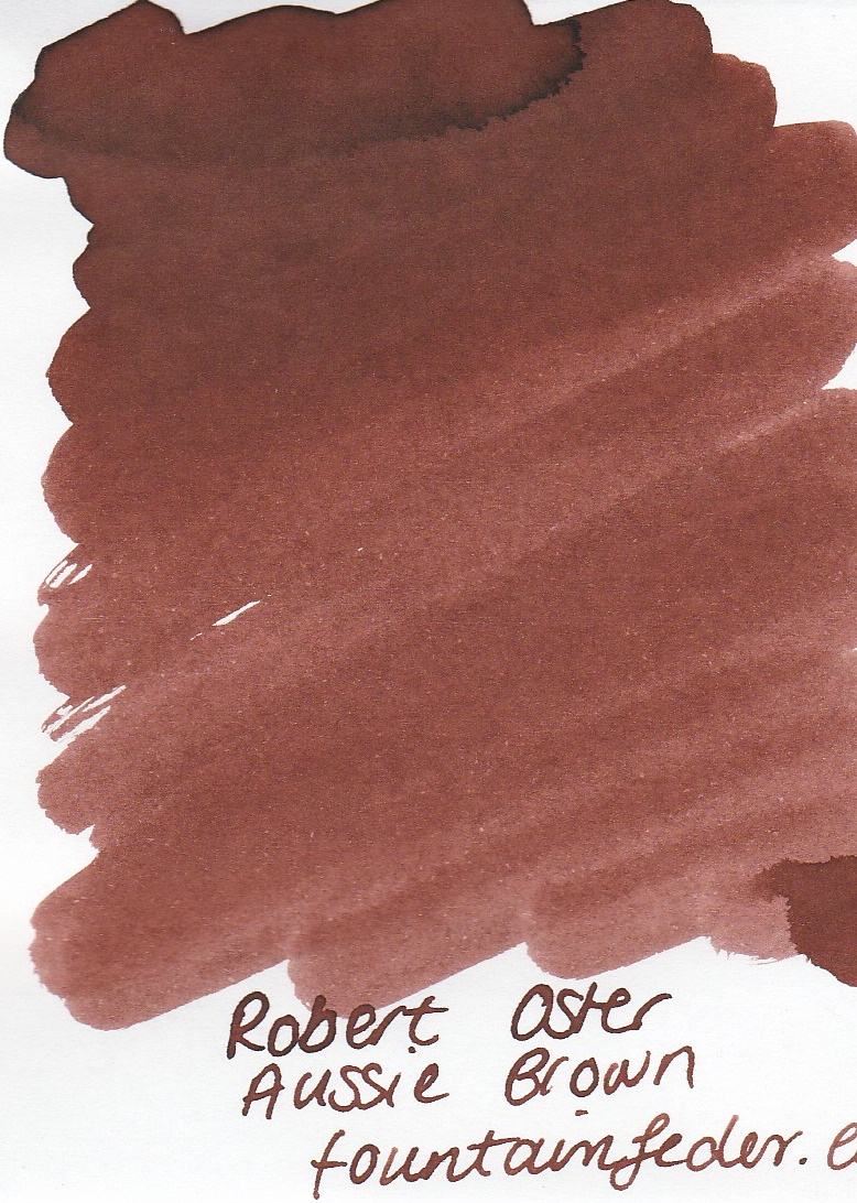Robert Oster - Aussie Brown Ink Sample 2ml 