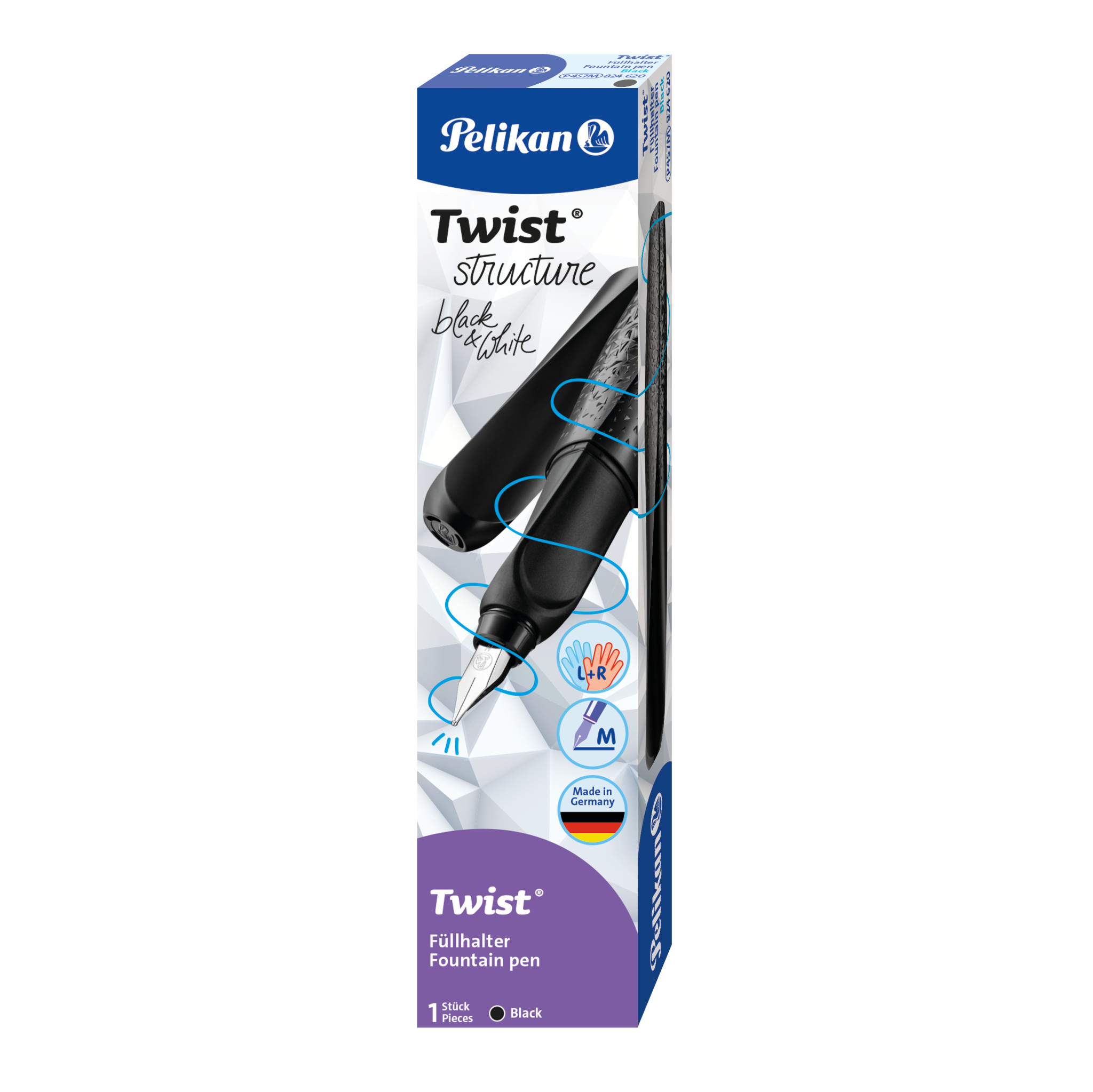 Pelikan Twist Black & White