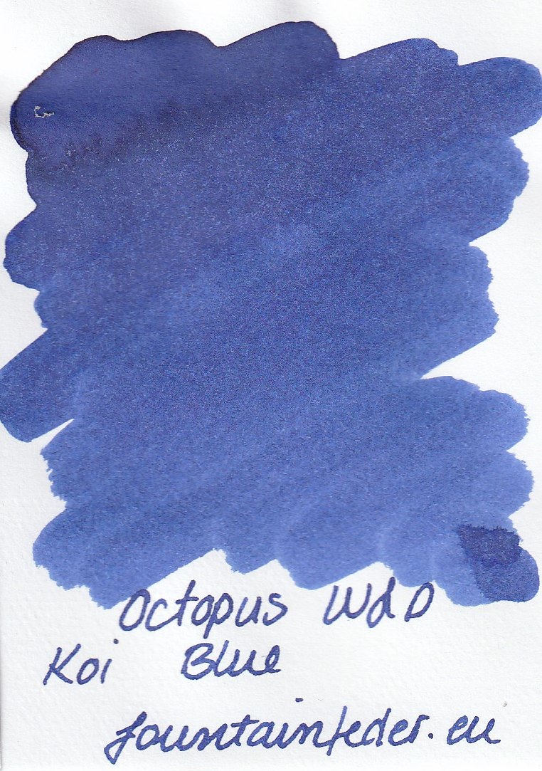 Octopus Ink Sample Octopus Fluids Write & Draw - Koi Blue Ink Sample 2ml | SW13067