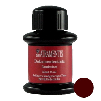 DeAtramentis Document Ink Dark Red 45ml