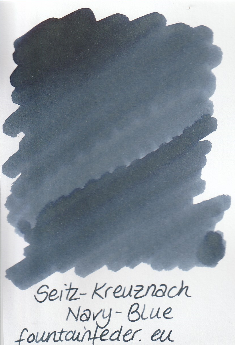Seitz & Kreuznach Navy Blue Ink Sample 2ml 